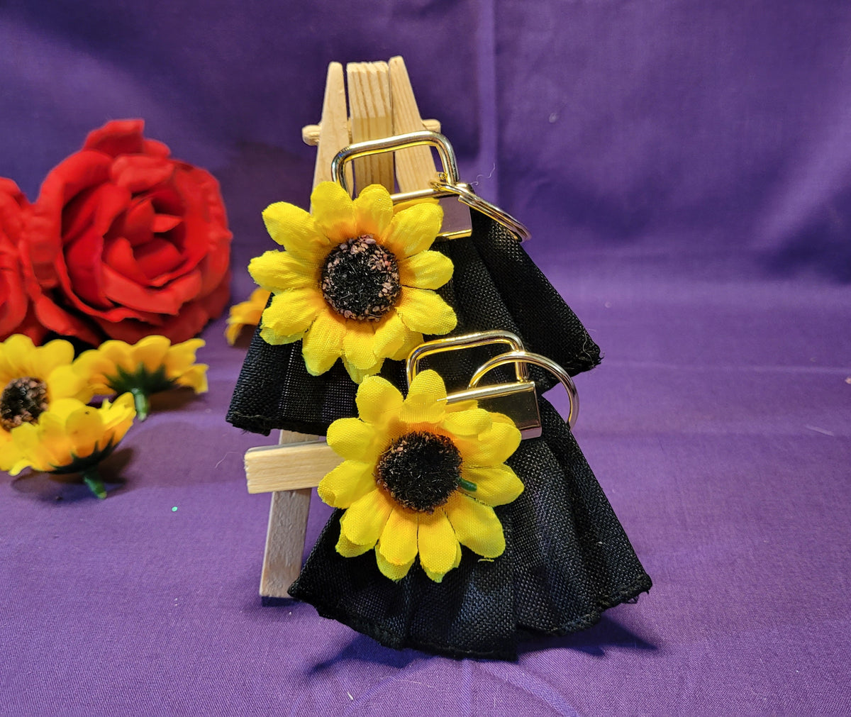 Little Bit of Sunshine keychain