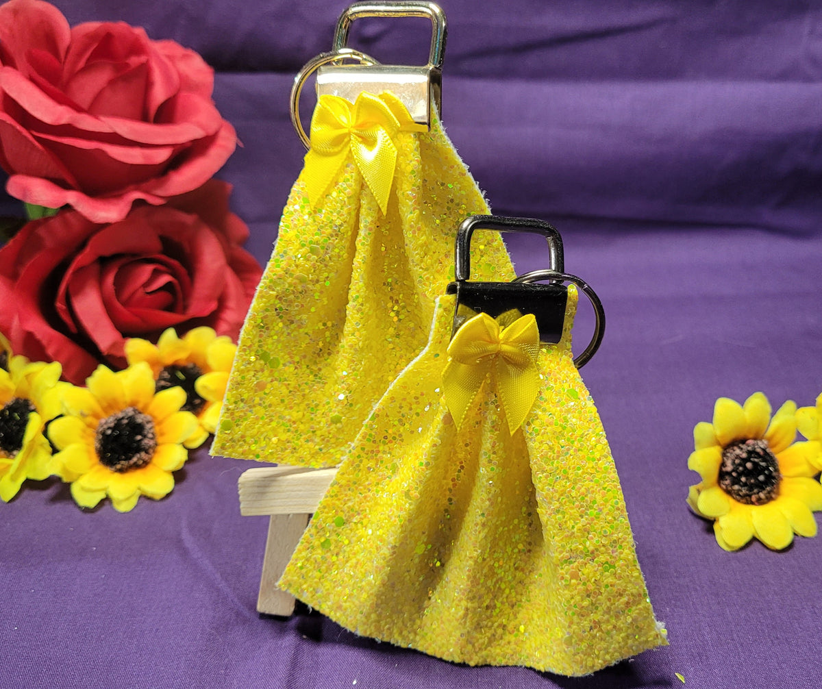 Belle of the Ball keychain