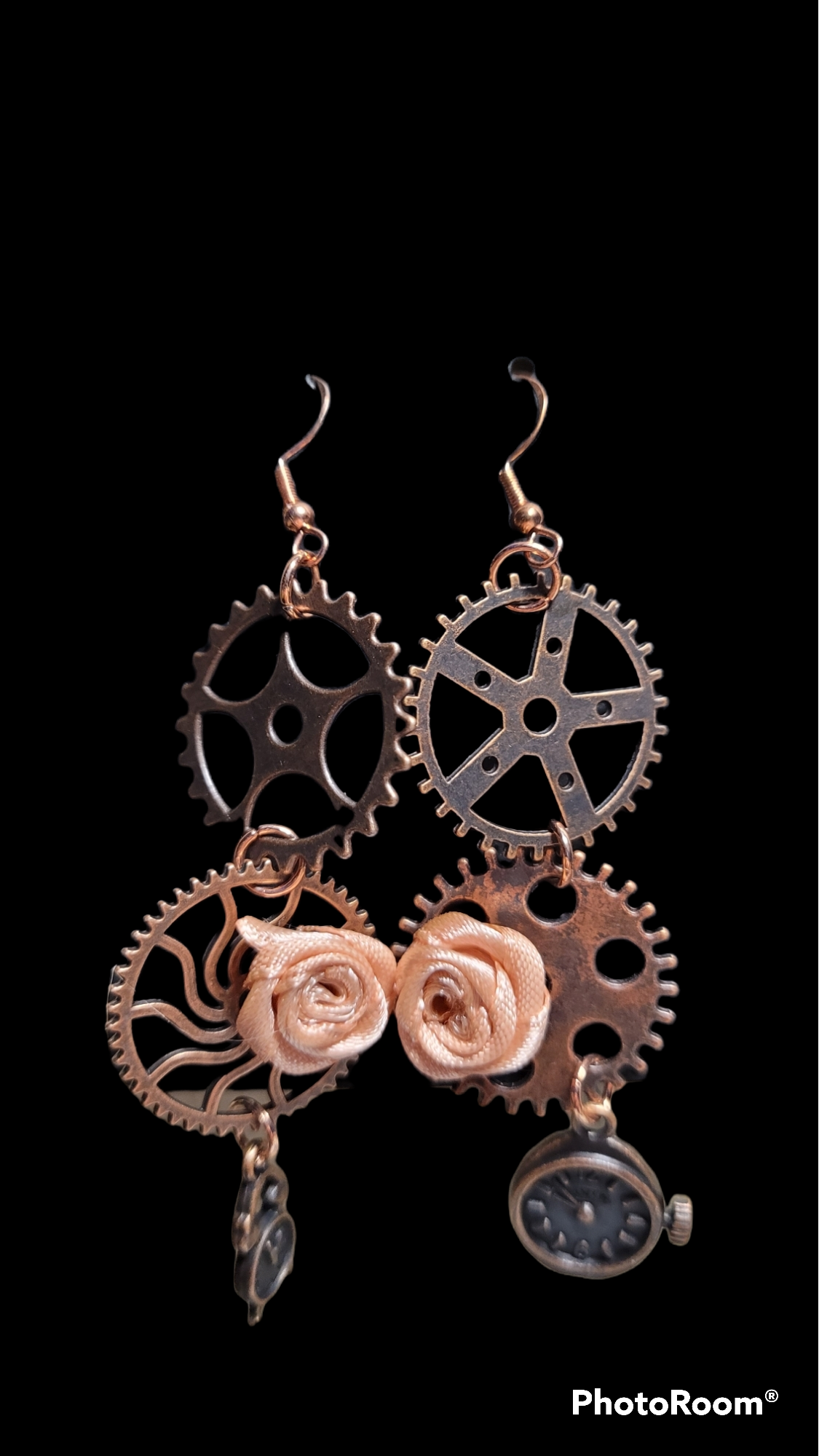 "Peachy" earrings