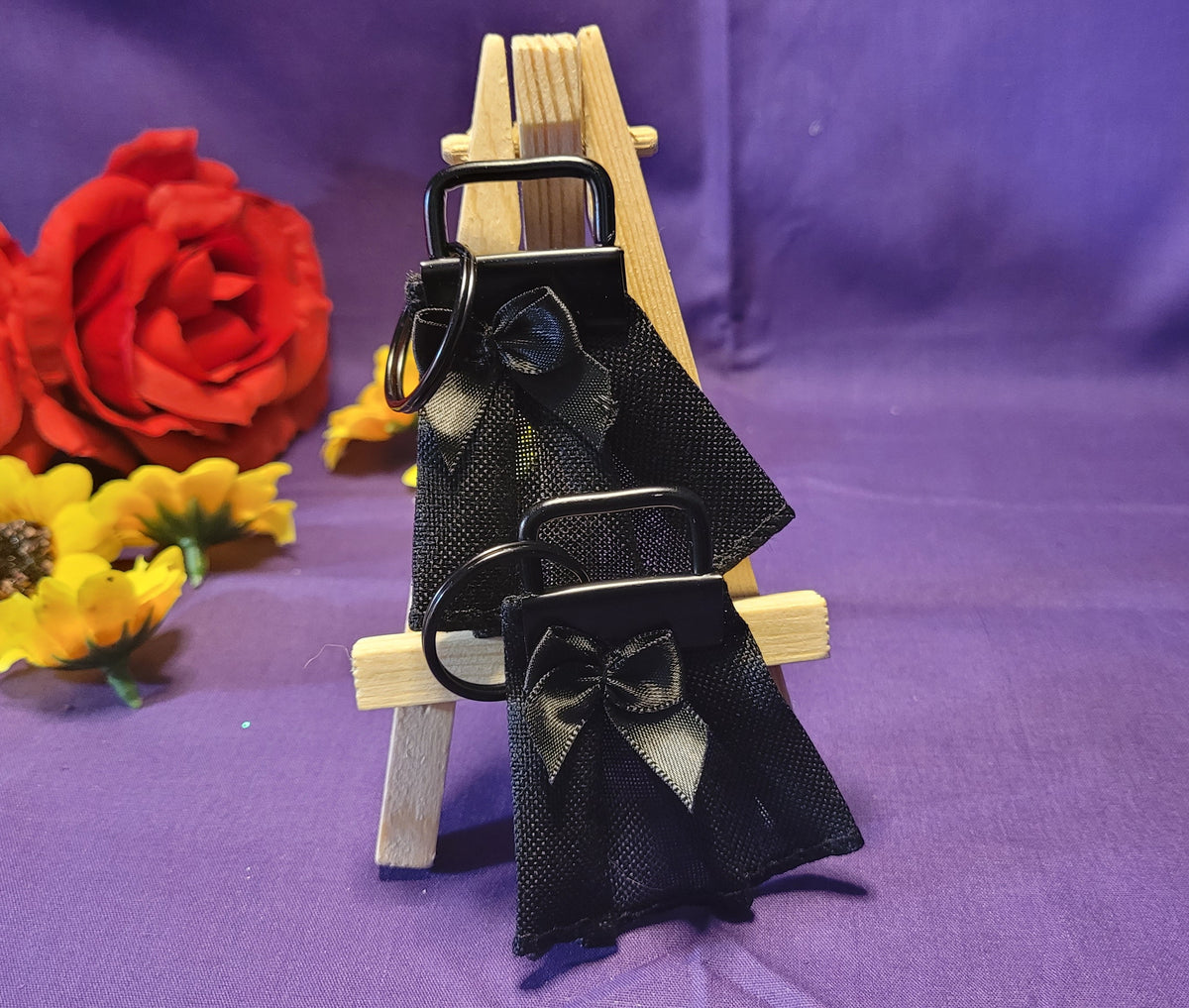Goth Girl keychain