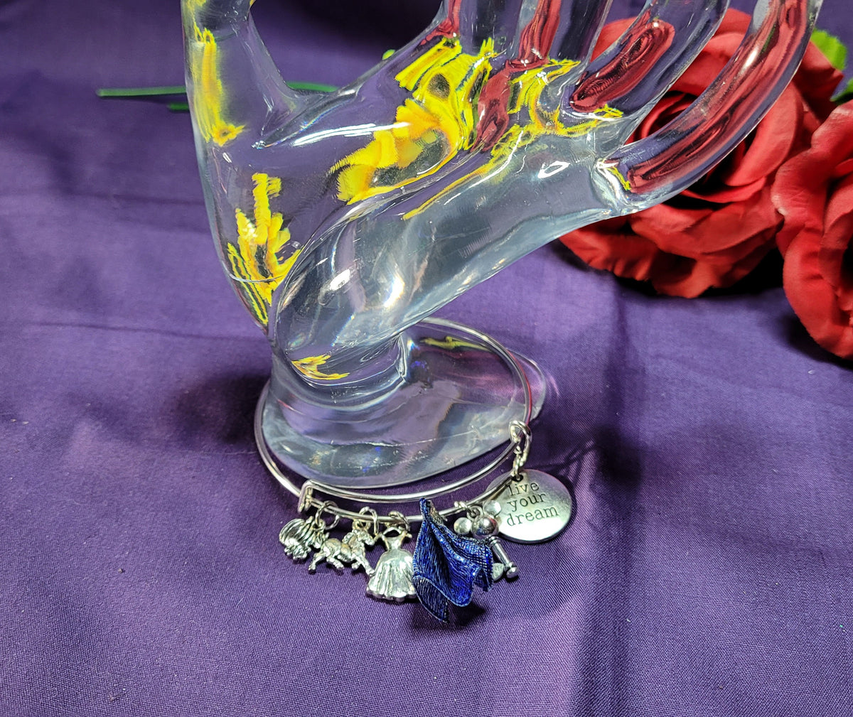 Midnight Ball charm bracelet