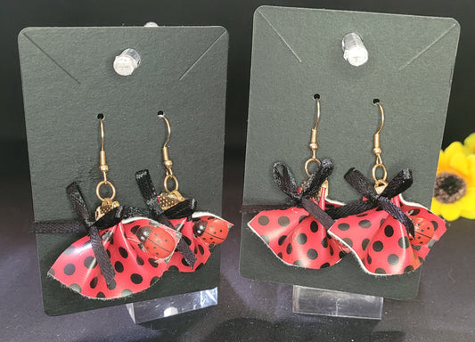 Lovely Ladybug earrings