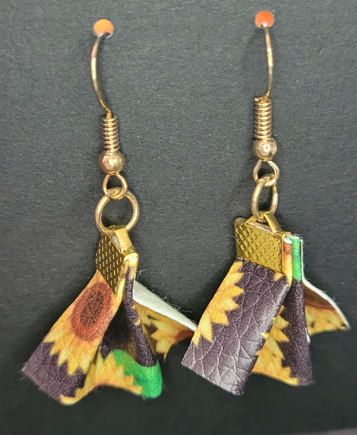 "Sunflower Garden" mini earrings