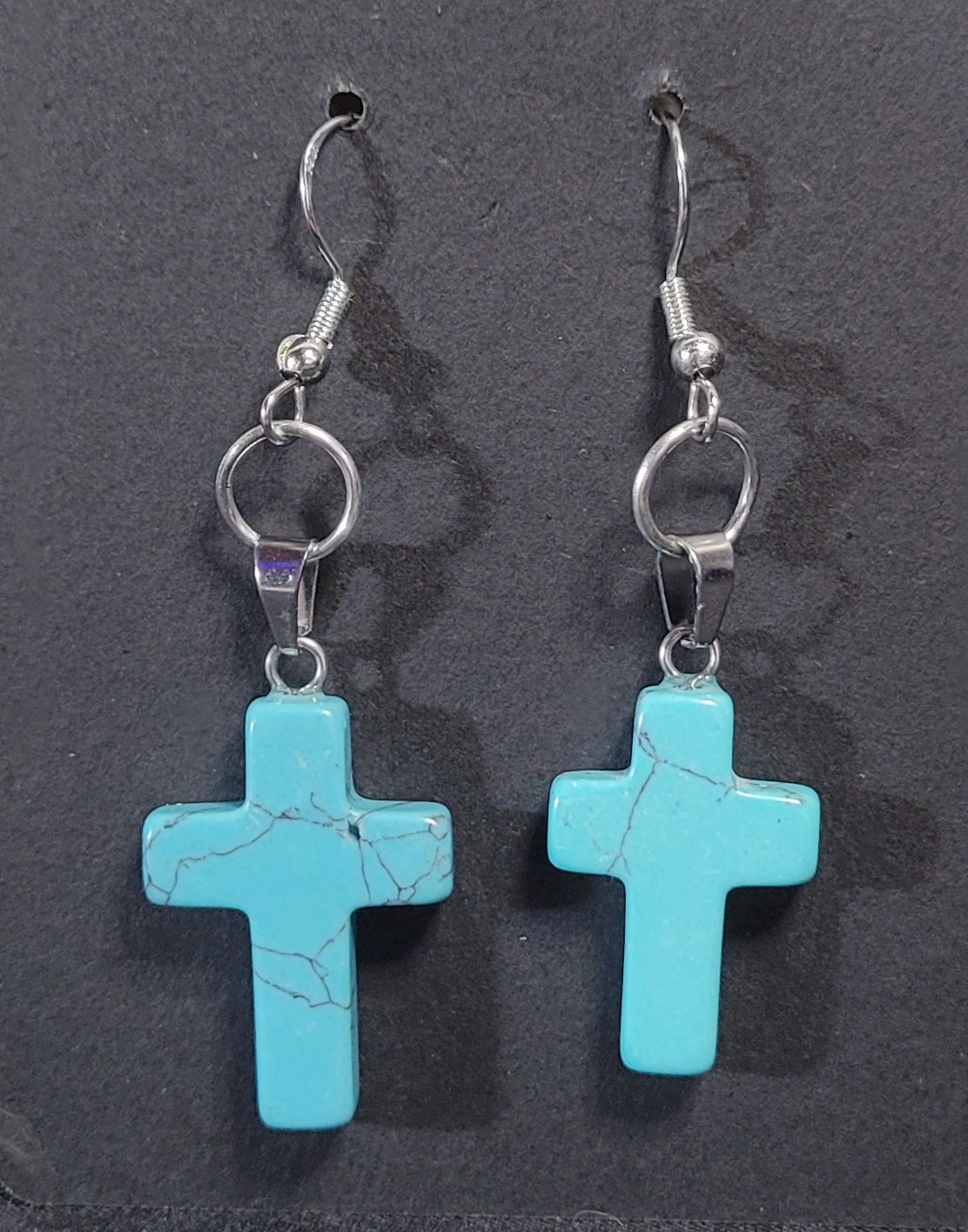 "He's not here,  for He is Risen" earring/necklace set