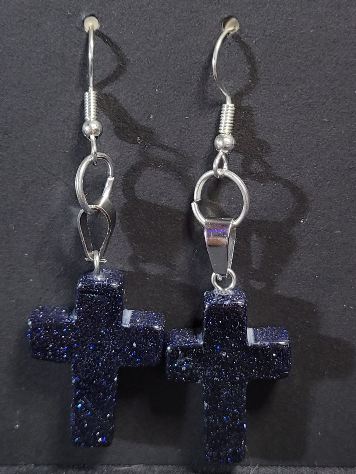 "He's not here,  for He is Risen" earring/necklace set