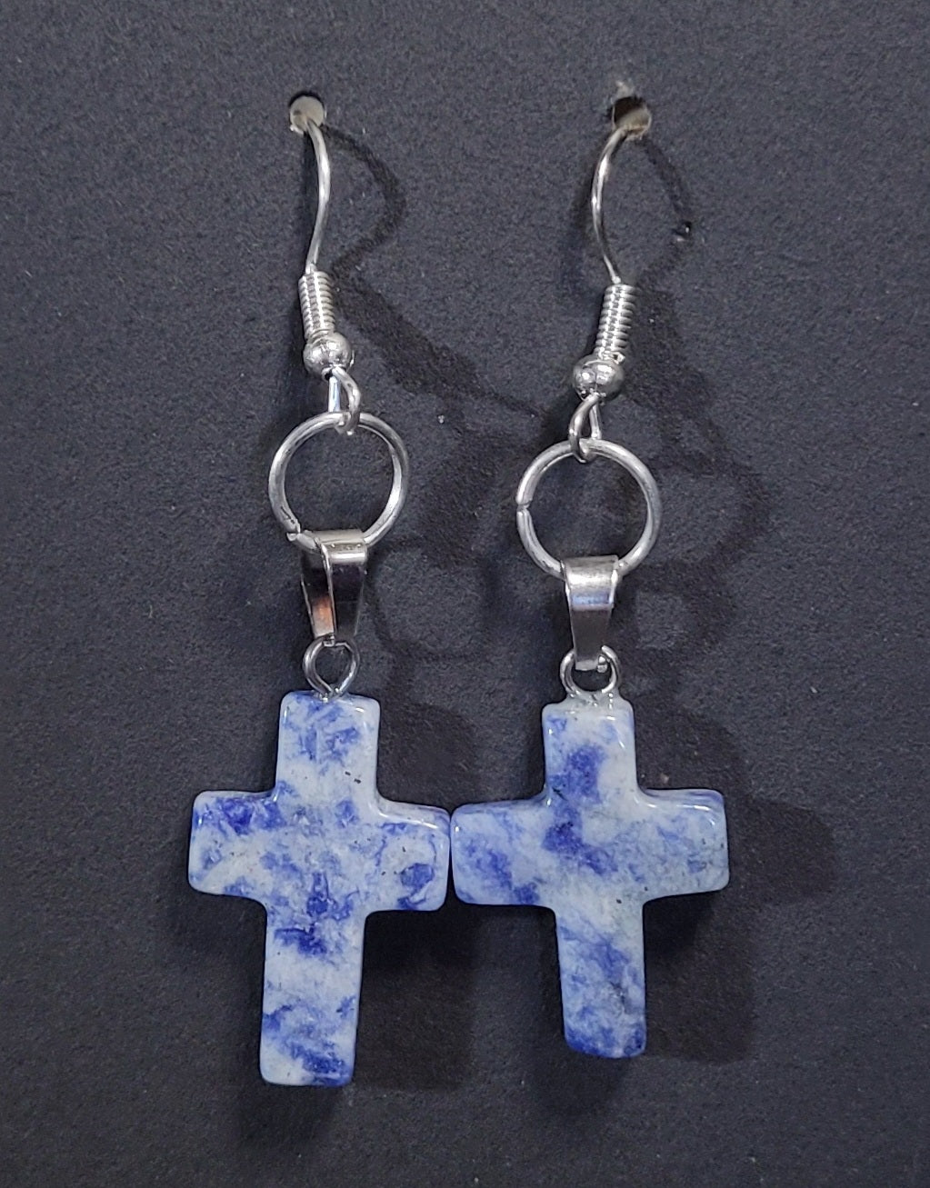 "He's not here,  for He is Risen" earring/necklace set