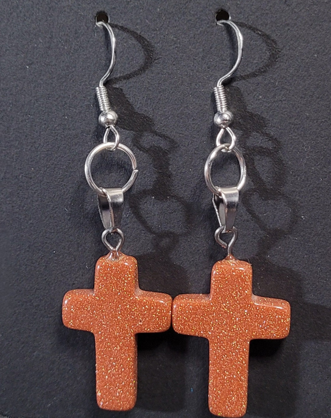 "He's not here,  for He is Risen" earring/necklace set