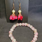 "Petals & Butterflies" earrings/bracelet sets