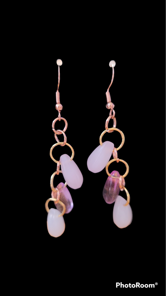 "Flamingo" earrings