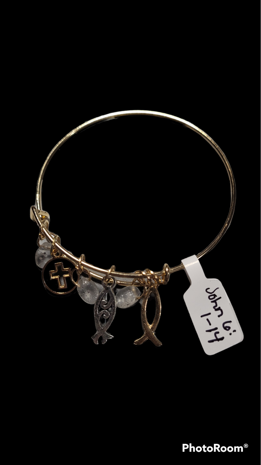"Feed the 5000" bracelet