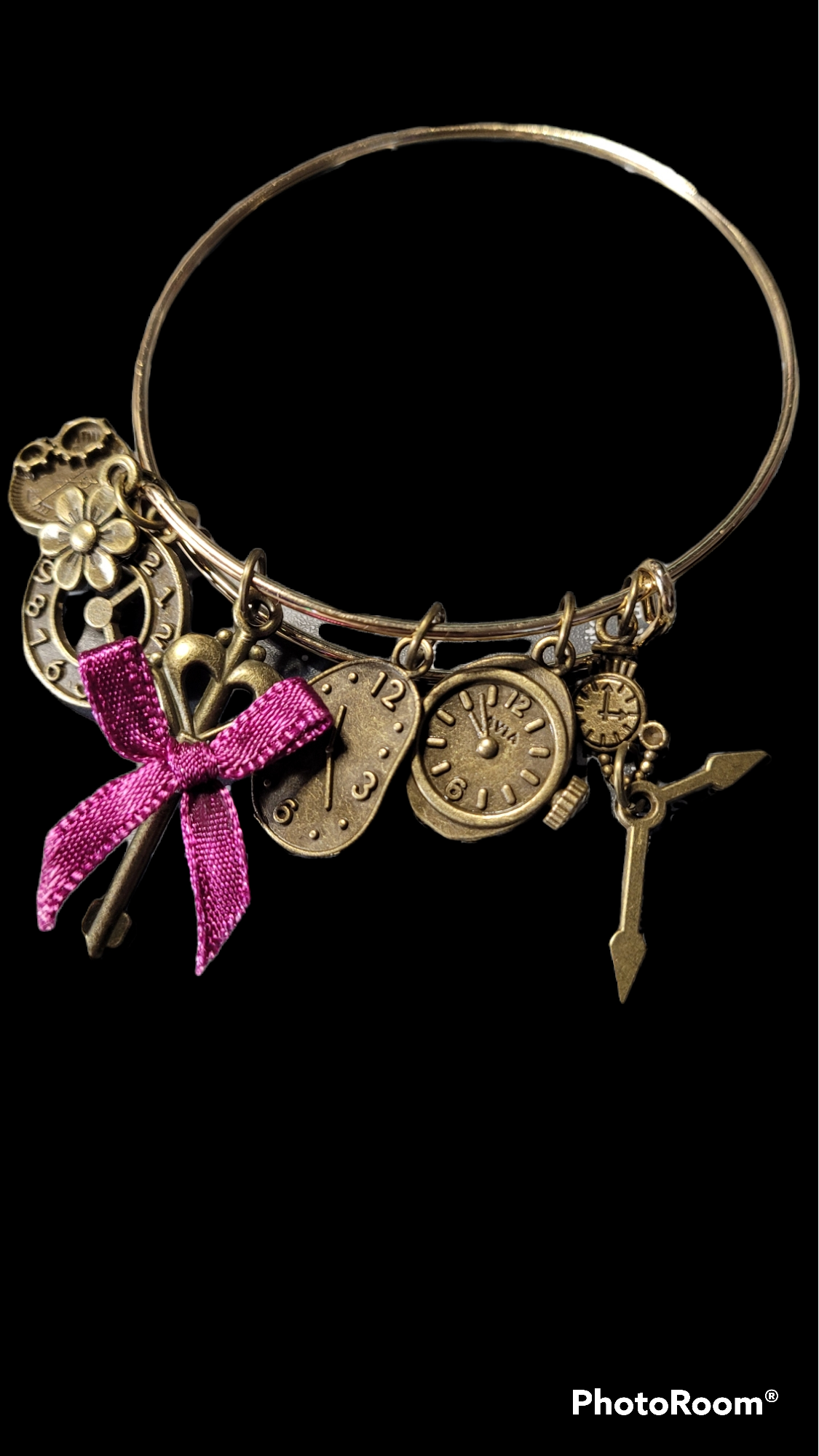 "Time after ..... you know" charm bracelet