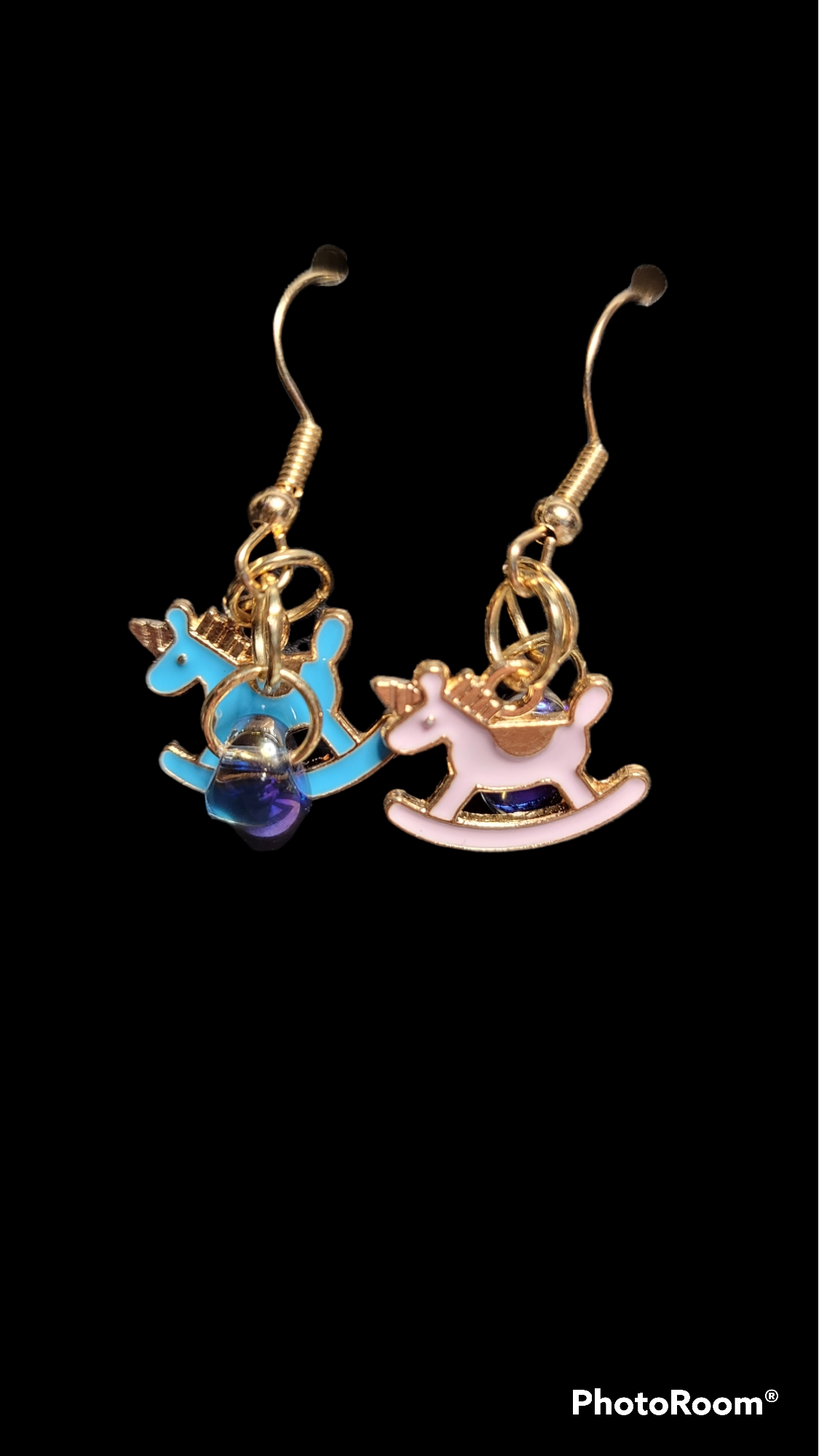 "Gender reveal-Boy" earrings