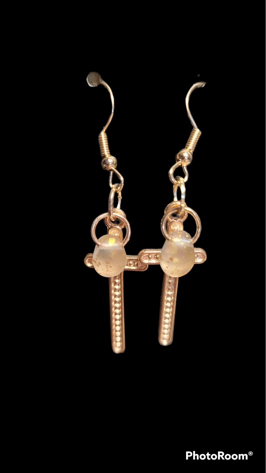"Matthew 16:24-26" earrings