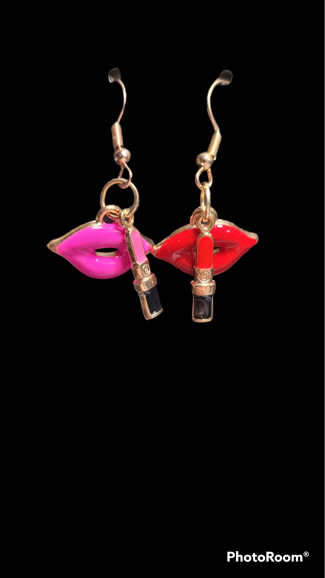 "Lovely lips" earrings